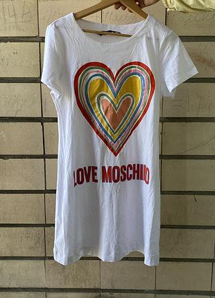 Сукня футболка love moschino