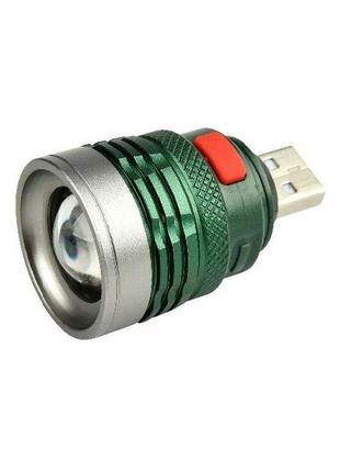 Мощный светодиодный фонарик usb