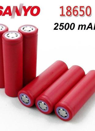 Аккумулятор  sanyo ur18650zy   2500 mah / 5а