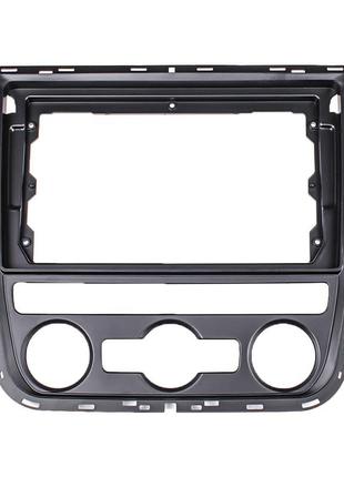 Переходная рамка 9" lesko для volkswagen passat 2012-2015/ scirocco r 2009-2014 ac (6891) вольксваген (k-925s)