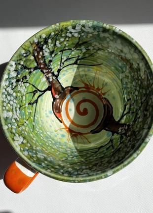 Чашка керамическая львовская керамика 500 мл lk036-32 фото