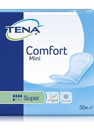 Урологічні прокладки tena comfort mini 5 ( при покупці 2 уп 3 в подарунок)