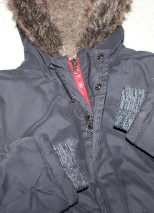 Тепла куртка парку george на 9-10 років, зріст 135-140 см5 фото