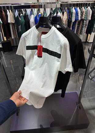 Мужская брендовая футболка hugo воss