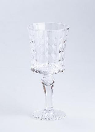 Бокал для вина стеклянный прозрачный набор 6 шт2 фото