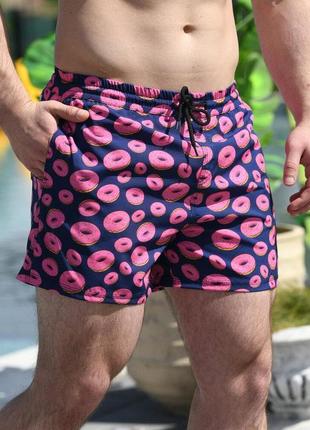 Мужские быстросохнущие пляжные шорты принтованые модные шорты для пляжа,мужские купальные плавки и шорты2 фото