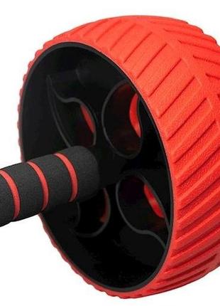 Колесо для преса power system ps-4107 full grip ab red + килимок red/black2 фото