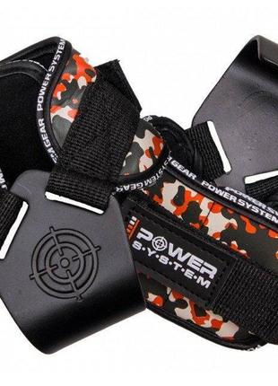 Гаки для тяги на зап'ястя power system ps-3370 hooks camo black/red xl