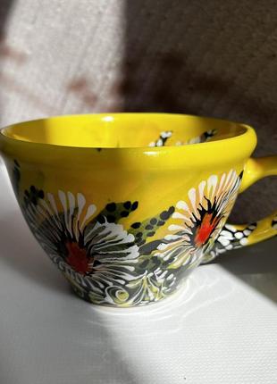 Чашка керамічна львівська кераміка 500 мл lk036-241 фото