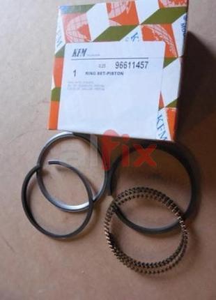 Кольца поршневые матиз, matiz 0,8 +0.25 "kfm" 96611457