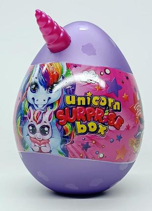 Набор "unicorn surprise box" фиолетовое usb-01-01-11 фото