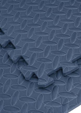 Мат-пазл (ласточкин хвост) cornix mat puzzle eva 120 x 120 x 1 cм xr-0239 navy blue3 фото