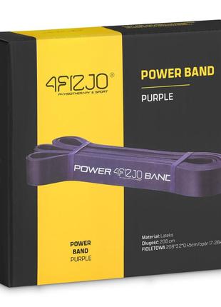 Еспандер-петля (резинка для фітнесу і спорту) 4fizjo power band 32 мм 17-26 кг 4fj10732 фото