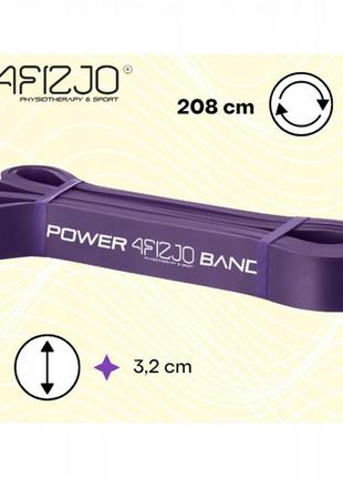 Еспандер-петля (резинка для фітнесу і спорту) 4fizjo power band 32 мм 17-26 кг 4fj10739 фото