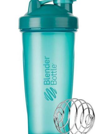 Шейкер спортивний blenderbottle classic 28oz/820ml teal (original)