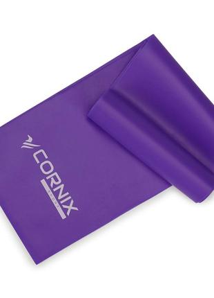 Стрічка-еспандер cornix flat band 200 х 15 см для спорту та реабілітації 4 кг xr-0247