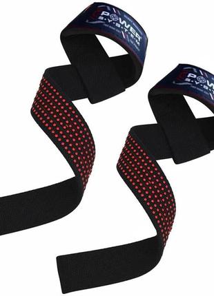 Лямки для тяги power system ps-3430 xtr-grip straps black/red1 фото