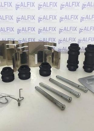 Ремкомплект тормозного суппорта чери тиго, tiggo заднего (пыльники+штифты+пластины+пруж) на 2супп.