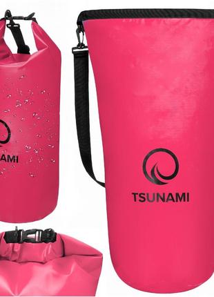 Гермомішок tsunami dry pack 30 л водозахисний ts0048 фото