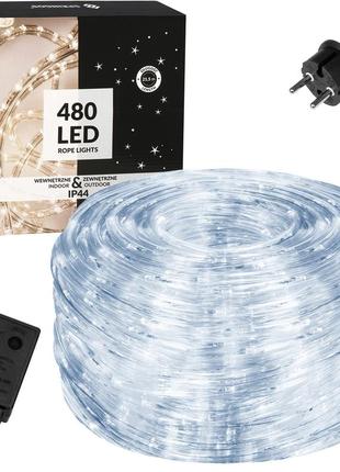 Гірлянда дюралайт вулична (зовнішня) springos rope lights 20 м 480 led cl1205 cold white