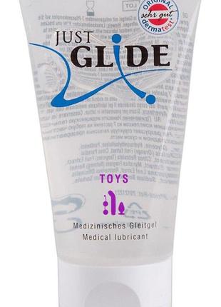 Лубрикант для секс-игрушек just glide " toy lube ", 50 мл, германия