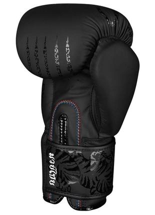 Боксерські рукавиці phantom muay thai black 16 унцій3 фото