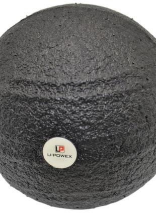 Масажний м'яч u-powex epp foam ball (d8cm.) black3 фото