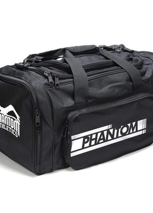 Спортивна сумка phantom gym bag team apex black (80л.)1 фото