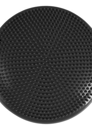 Балансировочная подушка-диск cornix 33 см (сенсомоторная) массажная xr-0052 black3 фото