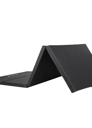 Мат гимнастический складной springos 240 x 120 x 5 cм fa0065 black7 фото