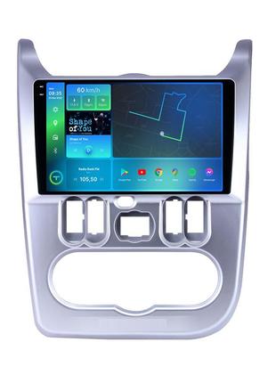 Штатная магнитола torssen 2k renault dacia logan/sandero 10-13 grey f9332 4g carplay dsp