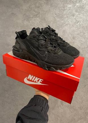 Мужские кроссовки nike react vision black