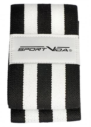 Резинка для фитнеса и спорта тканевая sportvida hip band size l sv-hk02564 фото