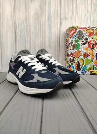 New balance 993 dark blue4 фото