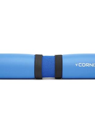 Накладка (бампер) на гриф cornix barbell pad xr-0210 blue2 фото