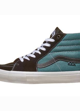 Сникерсы sk8-hi safari skate shoes 42 размер бирюзовые