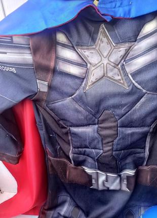Карнавальний костюм капітан америка супергерої супермен бетмен2 фото