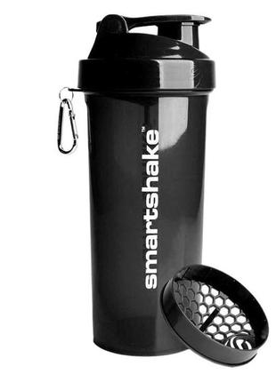 Шейкер спортивний smartshake lite 1000ml glossy-black