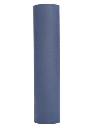 Коврик (мат) спортивный sportvida tpe 183 x 61 x 0.4 см для йоги и фитнеса sv-ez0053 blue/sky blue5 фото