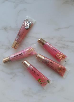 Набір блисків для губ victorias secret блески виктория сикрет lip gloss vs6 фото