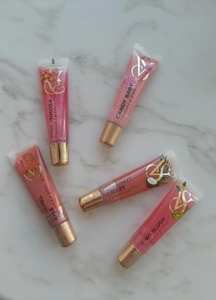 Набір блисків для губ victorias secret блески виктория сикрет lip gloss vs8 фото