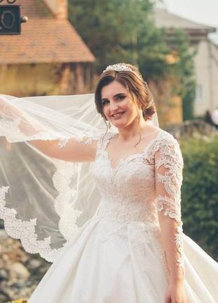 Свадебная тиара, диадема для невесты, свадебная диадема, диадема на свадьбу, свадебное украшение4 фото