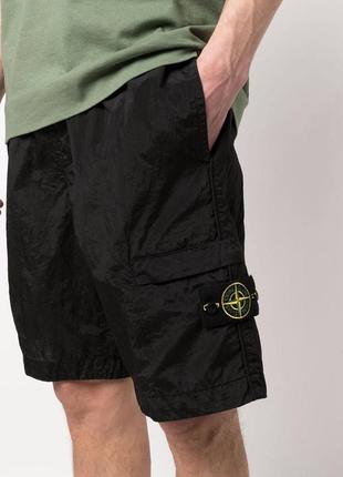 Нейлоновые шорты stone island nylon metal1 фото