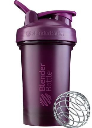 Шейкер спортивний blenderbottle classic loop pro 20oz/590ml plum (500380)1 фото