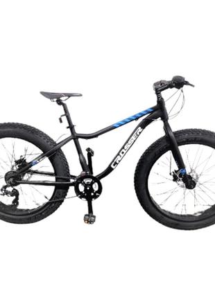 Спортивний фетбайк 26 fat bike-16st crosser 26-040-21-16 26-040-21-16  ish