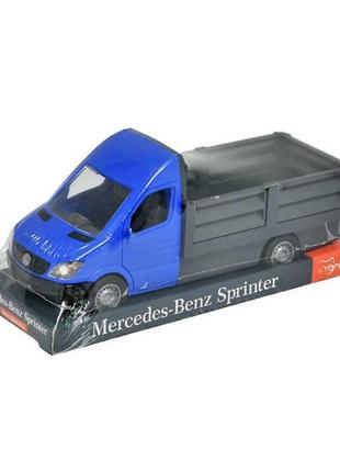 Гр машина "mercedes-benz sprinter" бортовий синій 39666 (6) "tigres", відчиняються двері кабіни, причіп, в коробці