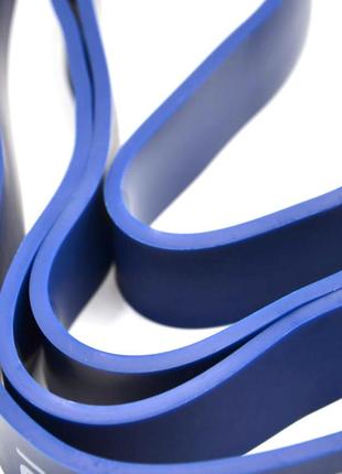 Еспандер-петля (гумка для фітнесу і кроссфіту) powerplay 4115 power band синя (20-45kg)3 фото