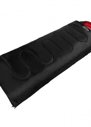 Спальный мешок (спальник) одеяло sportvida sv-cc0064 +2 ...+ 21°c l black/red4 фото