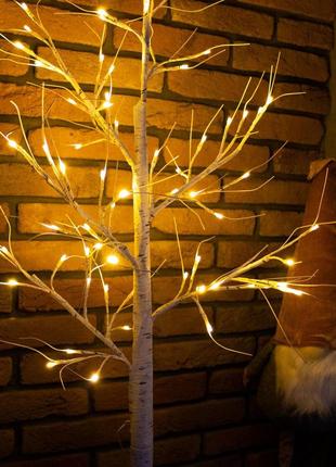 Дерево світлодіодне springos 210 см 144 led cl0953 warm white10 фото