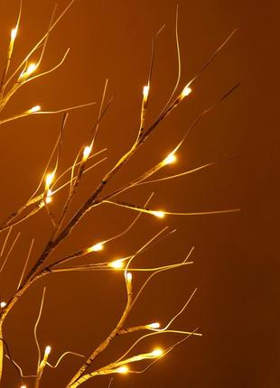 Дерево світлодіодне springos 210 см 144 led cl0953 warm white3 фото